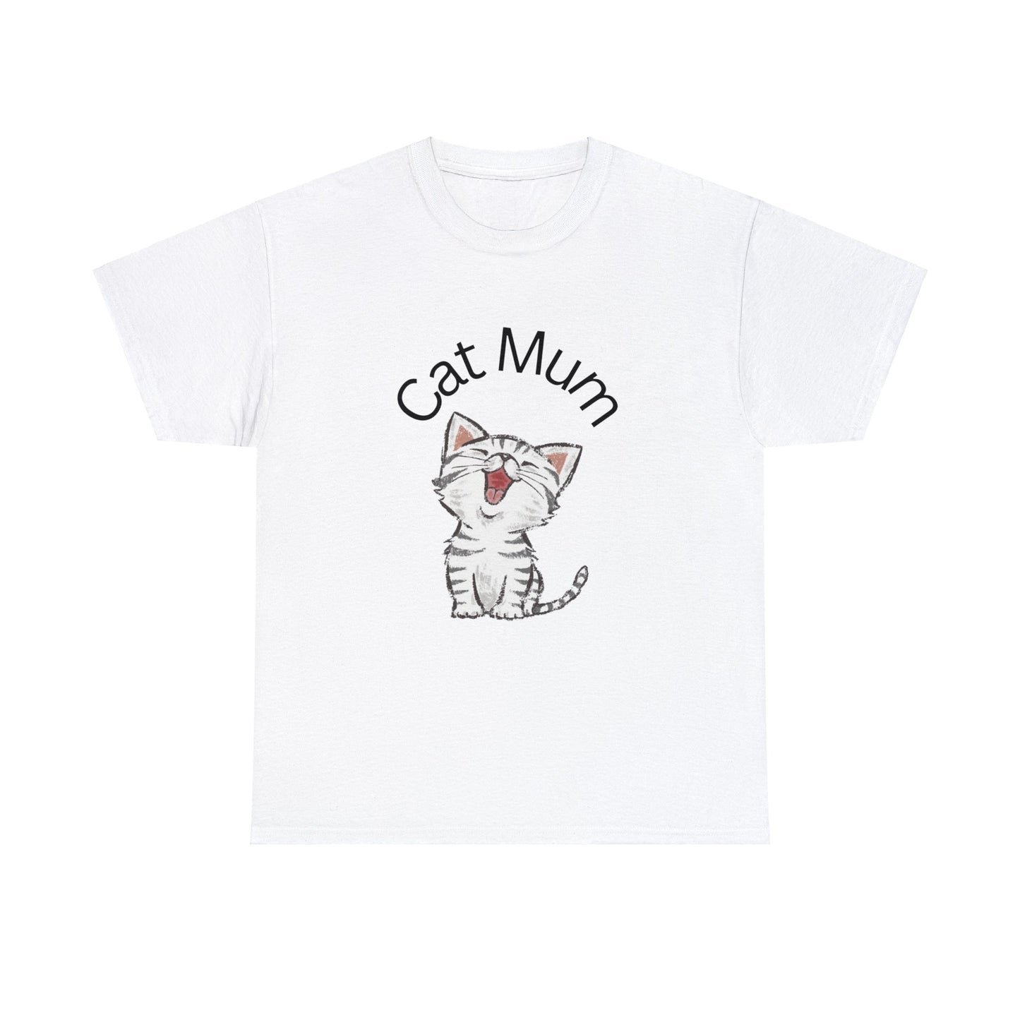Cat Mum Graphic T-Shirt - Albro Designs #