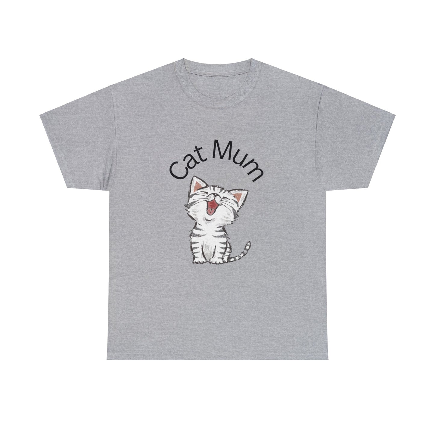 Cat Mum Graphic T-Shirt - Albro Designs #