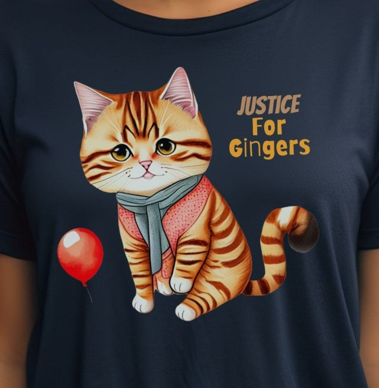Justice For Gingers Cat - T-Shirt - Albro Designs #