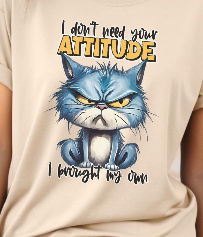 Cattitude - T-Shirt - Albro Designs #