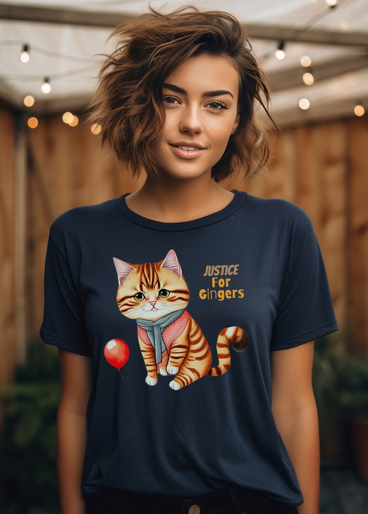 Justice For Gingers Cat - T-Shirt - Albro Designs #