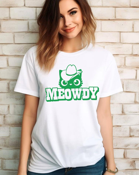 Meowdy Cat - T-Shirt - Albro Designs #
