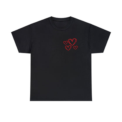 Red Love Heart - T-Shirt - Albro Designs  # 