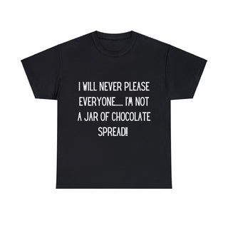 I'm Not a Jar of Chocolate Spread - T-shirt - Albro Designs  #