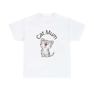 Cat Mum Graphic T-Shirt - Albro Designs  #