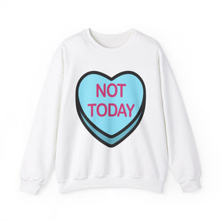 Not Today Heart - Sweatshirt - Albro Designs  #