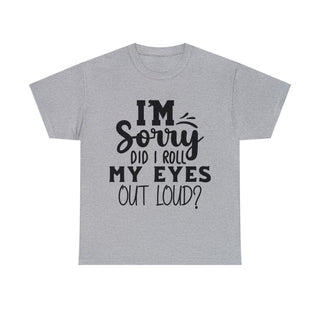 Roll Eyes Out Loud T-Shirt - Albro Designs  #