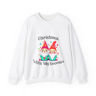 Christmas With My Gnomies - Sweatshirt - Albro Designs  #