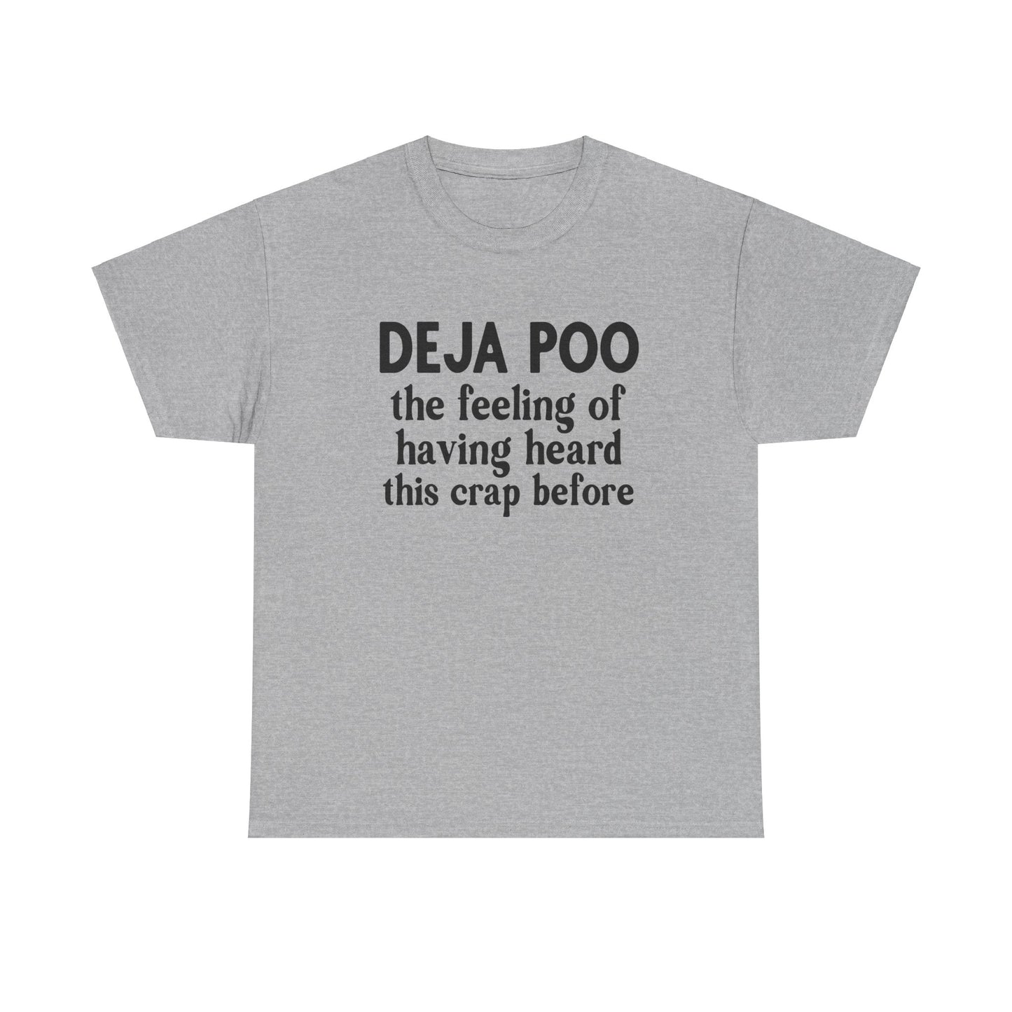 Deja Poo - Bathroom Humour T-Shirt - Albro Designs  # 