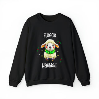 Christmas Fleece Navidad Sheep - Sweatshirt - Albro Designs  #