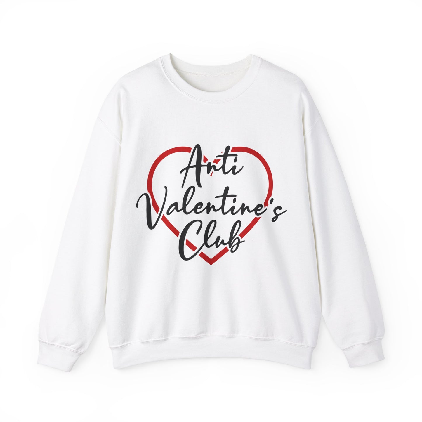 Anti Valentines Club - Sweatshirt - Albro Designs  # 