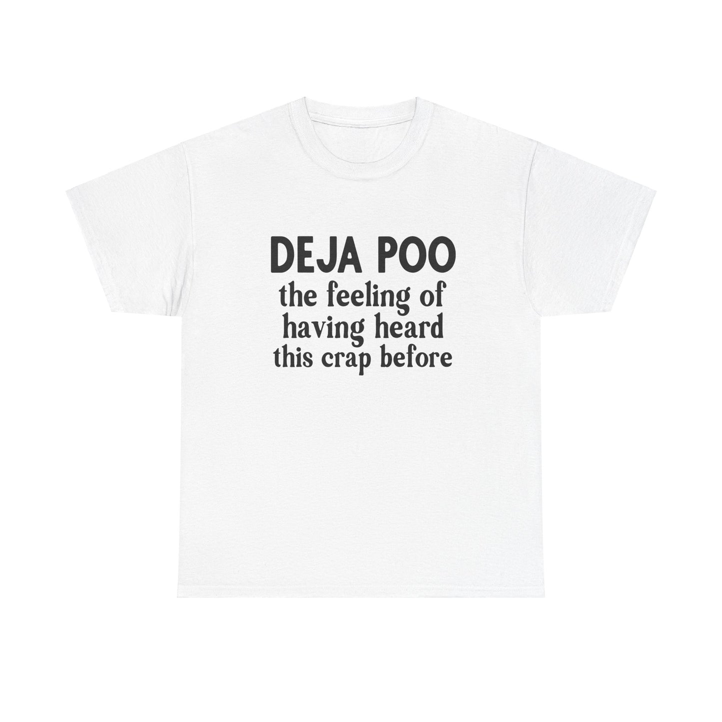 Deja Poo - Bathroom Humour T-Shirt - Albro Designs  # 