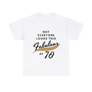 Fabulous at 70 Birthday T-shirt - Albro Designs  #