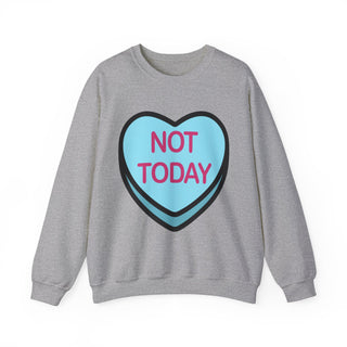 Not Today Heart - Sweatshirt - Albro Designs  #