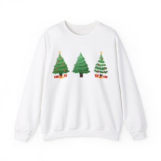 Christmas Tree Print - Sweatshirt - Albro Designs  #