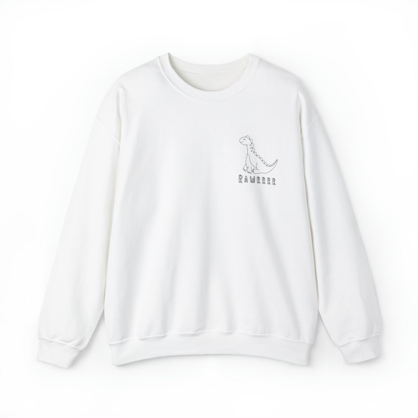 Rawrr Stegosaurus Dinosaur - Sweatshirt - Albro Designs  # 