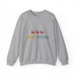 Ho Ho Ho Merry Christmas - Sweatshirt - Albro Designs  #