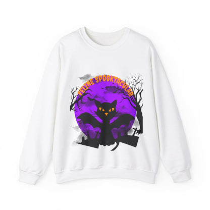 Feline Spooktacular Halloween - Sweatshirt - Albro Designs  # 