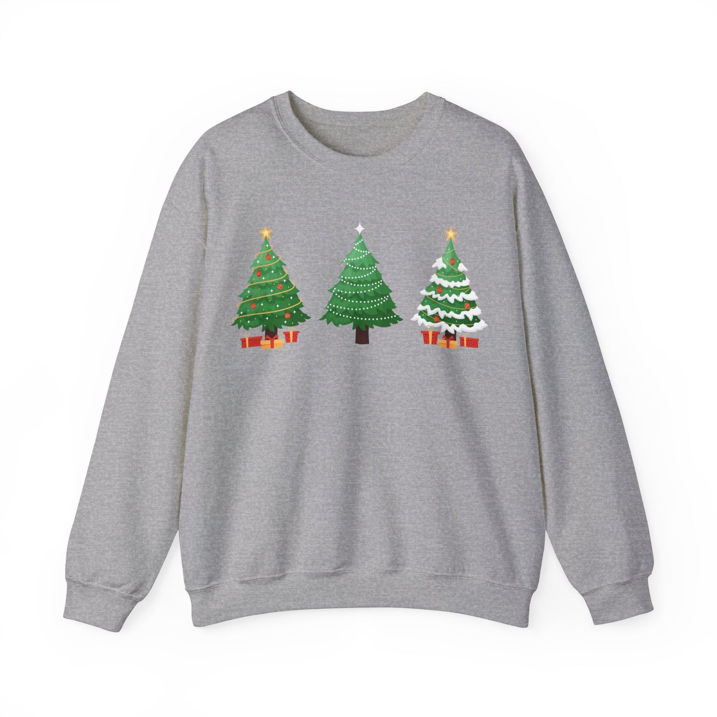 Christmas Tree Print - Sweatshirt - Albro Designs  # 