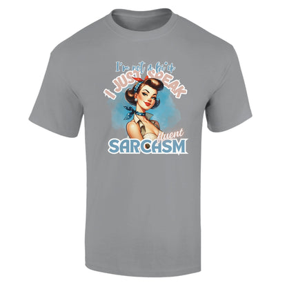 Retro Fluent Sarcasm - T-Shirt - Albro Designs  # 