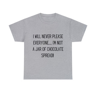 I'm Not a Jar of Chocolate Spread - T-shirt - Albro Designs  #