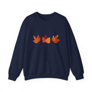 Autumn Leaves Graphic Sweatshirt