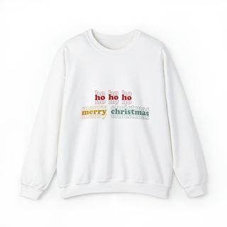 Ho Ho Ho Merry Christmas - Sweatshirt - Albro Designs  #