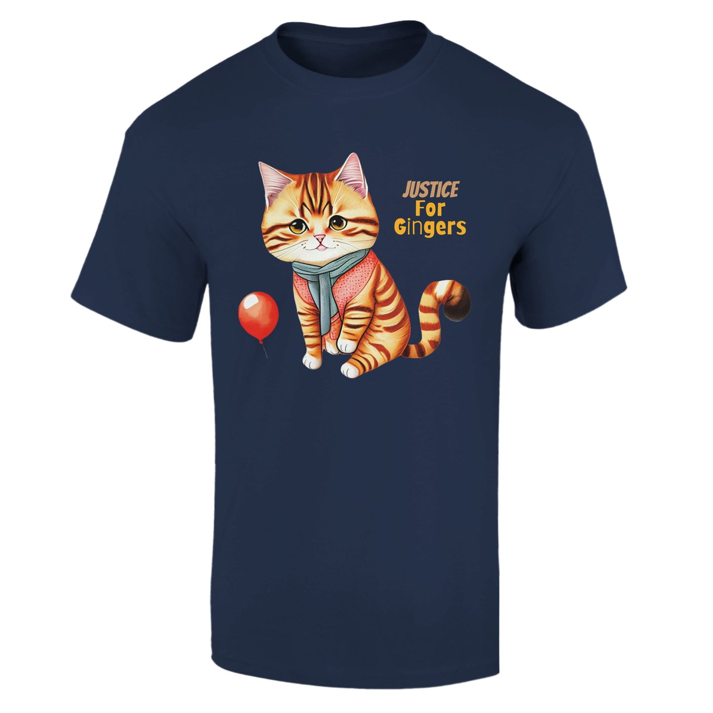 Justice For Gingers Cat - T-Shirt - Albro Designs  # 