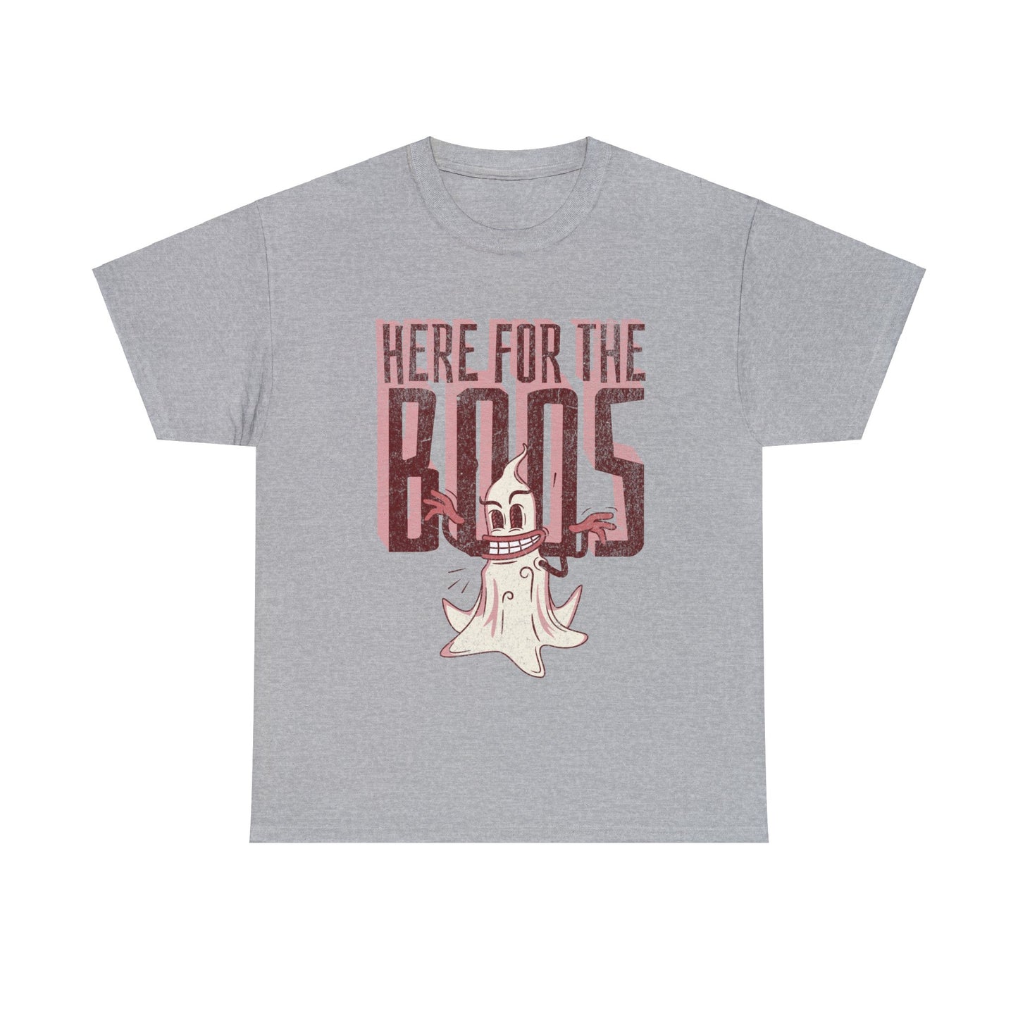 Here for the Boos Halloween - T-Shirt - Albro Designs  # 