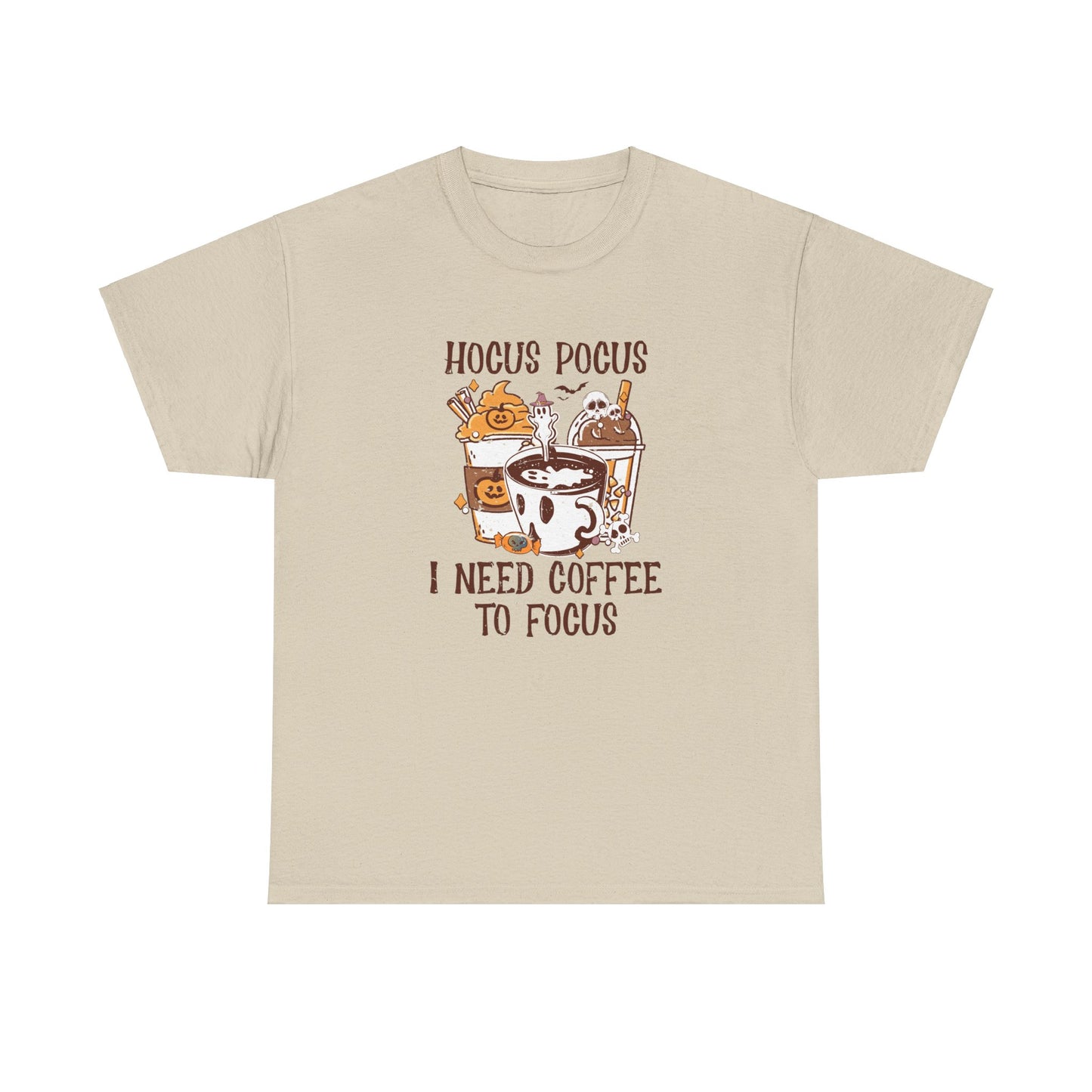 Hocus Pocus Coffee Halloween - T-Shirt - Albro Designs  # 