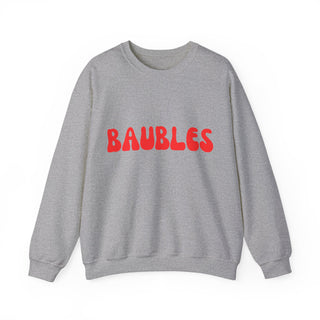 Christmas Baubles - Sweatshirt - Albro Designs  #