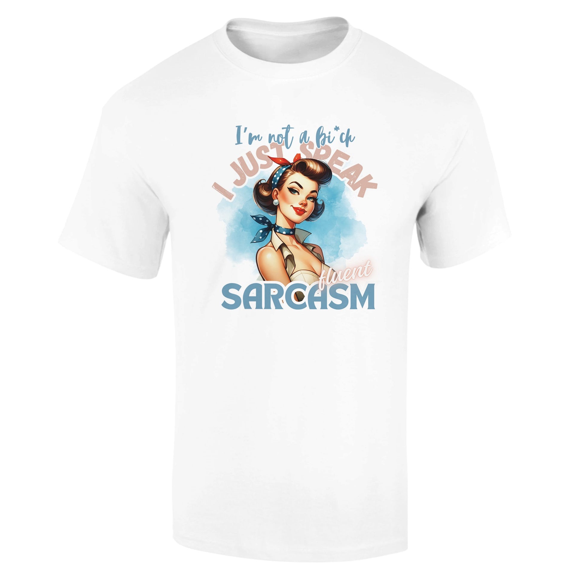 Retro Fluent Sarcasm - T-Shirt - Albro Designs  # 