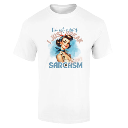 Retro Fluent Sarcasm - T-Shirt - Albro Designs  # 