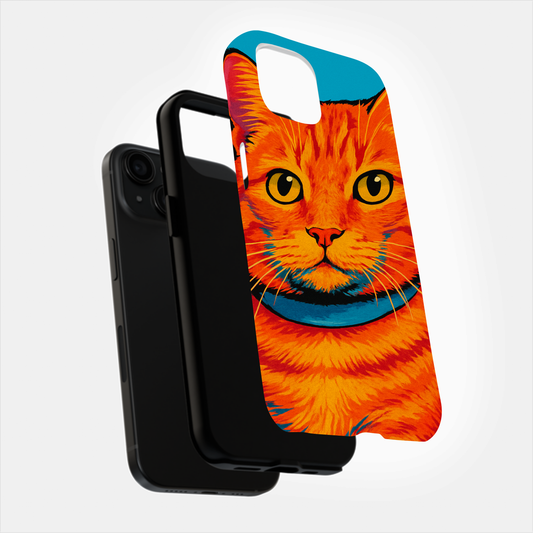 Pop Art Tough Phone Case with Exclusive 'Rusty' Design – Premium Protection
