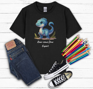 Customisable Roar-some Dino Expert - Kids T-Shirt