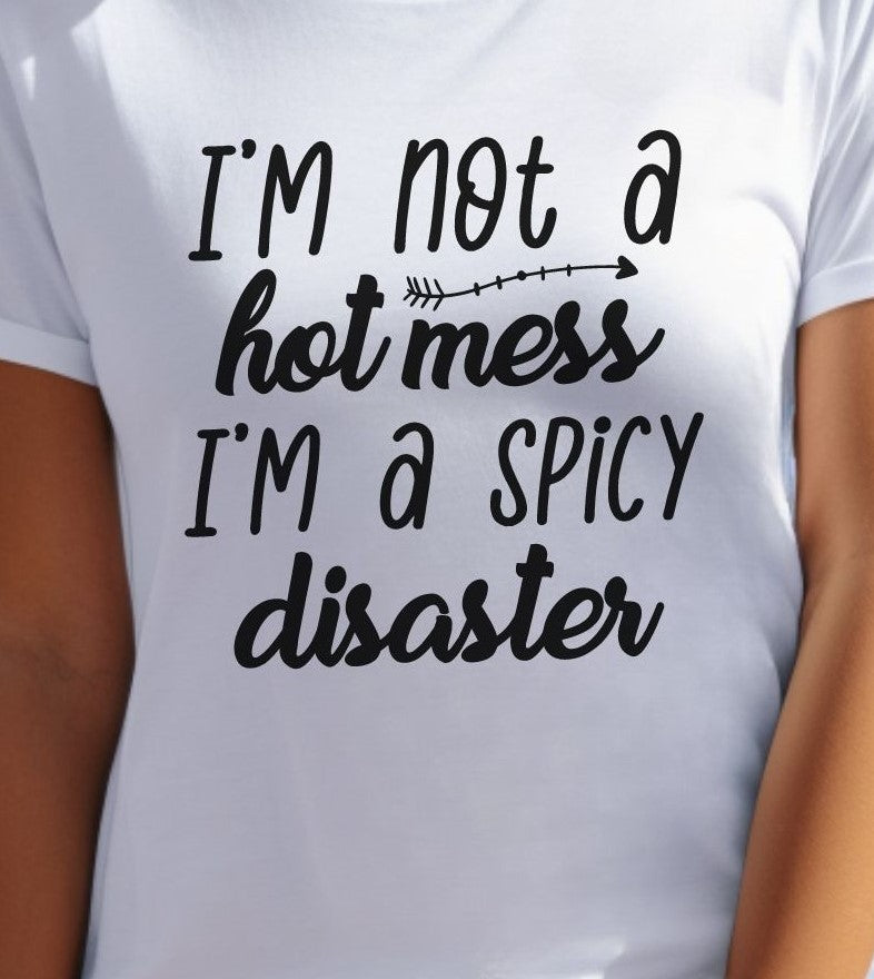 Not a Hot Mess - T-shirt - Albro Designs  # 