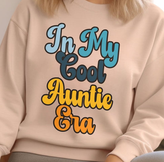 Cool Auntie Era - Sweatshirt - Albro Designs  # 