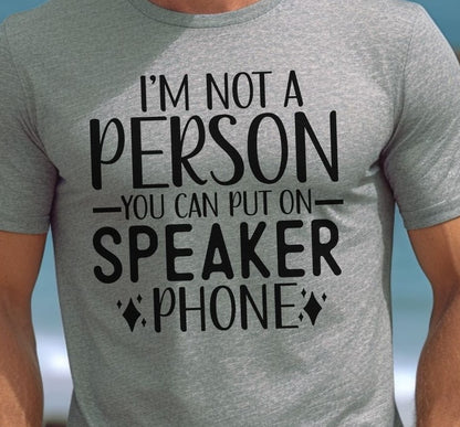 Speakerphone - T-Shirt - Albro Designs  # 