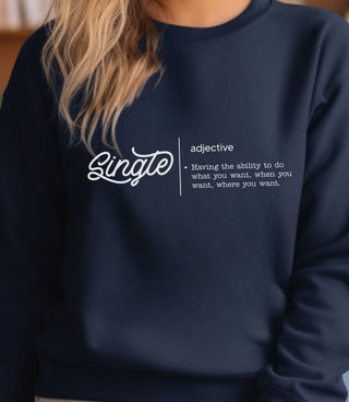 Single Dictionary Definition - Sweatshirt - Albro Designs  #