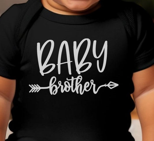 Baby Brother/Sister  - Siblings Collection Short Sleeve Bodysuit - Albro Designs  # 