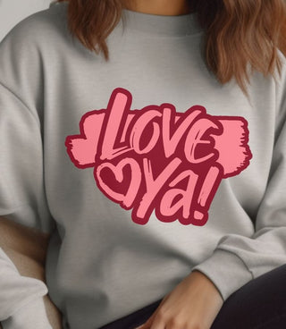 Love Ya - Sweatshirt - Albro Designs  #