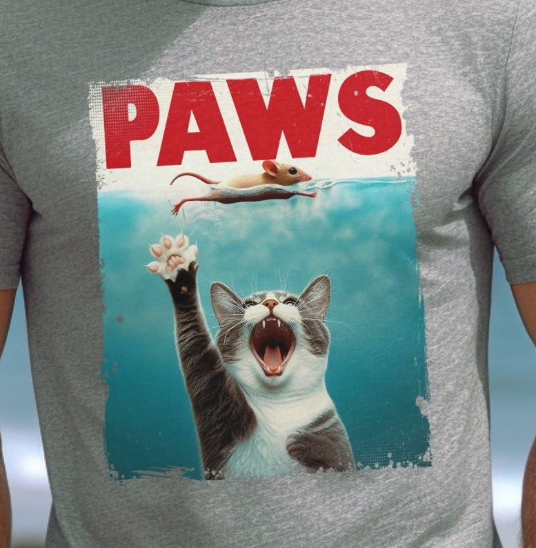 Paws Cat - T-Shirt - Albro Designs  # 