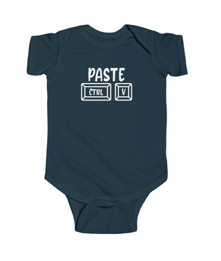 Matching Copy & Paste (Ctrl C Ctrl V) Adult & Baby T-Shirt & Vest - Albro Designs  #