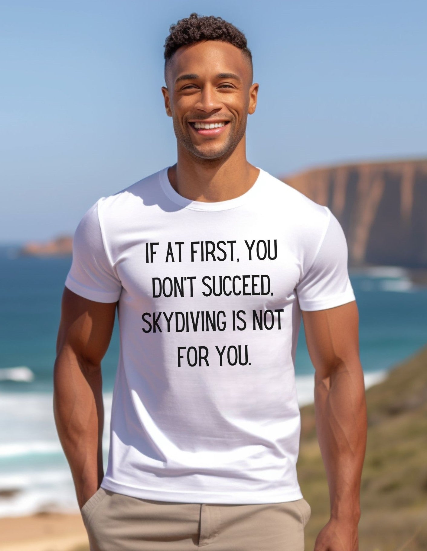 Skydiving Is Not For You - T-Shirt - Albro Designs  # 