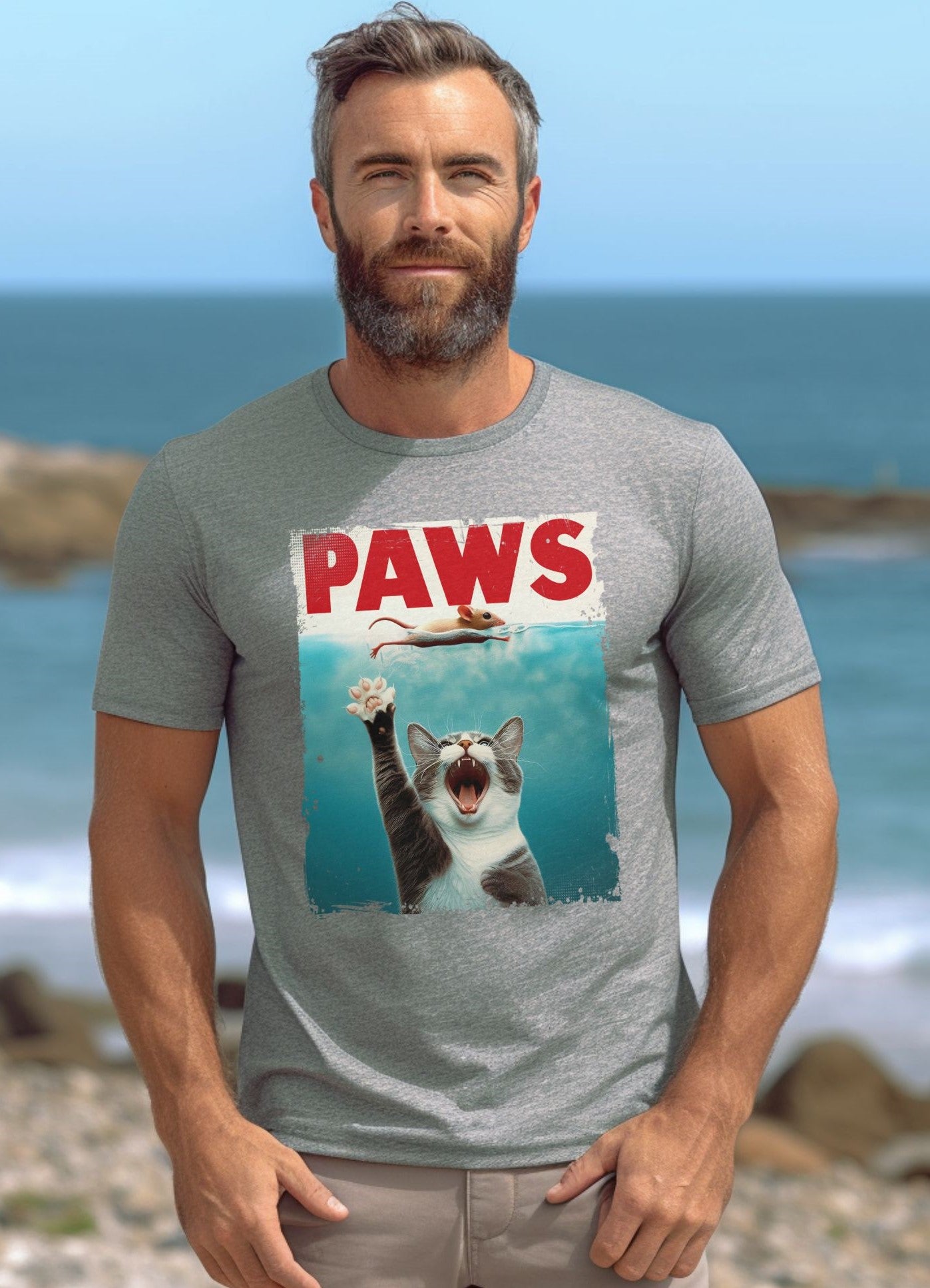 Paws Cat - T-Shirt - Albro Designs  # 