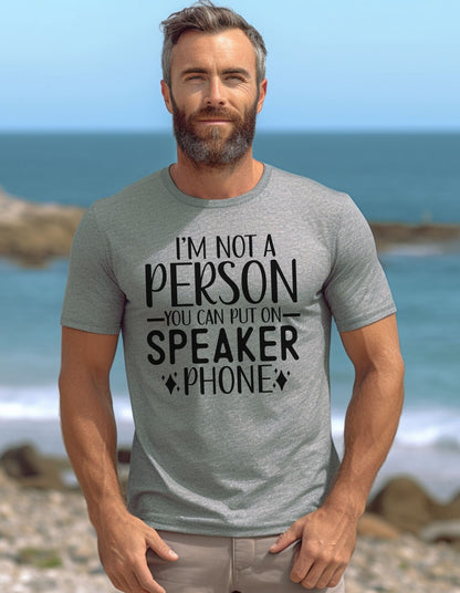 Speakerphone - T-Shirt - Albro Designs  # 