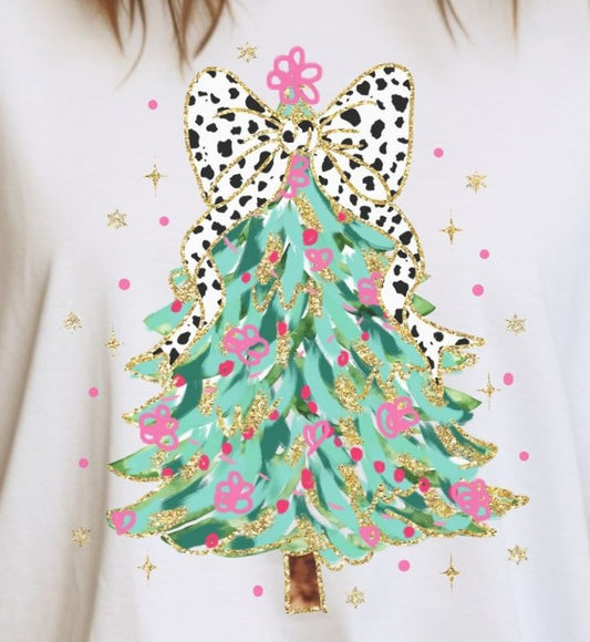 Stars Christmas Tree - T-Shirt