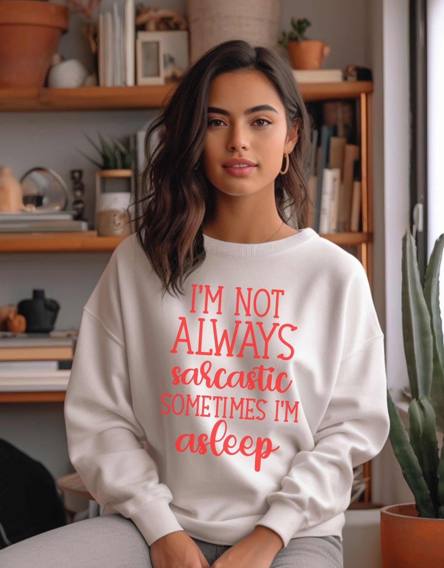 Not Always Sarcastic - Sweatshirt - Albro Designs  # 