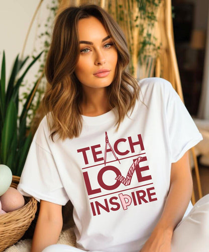 Teach Love Inspire - T-Shirt - Albro Designs  # 