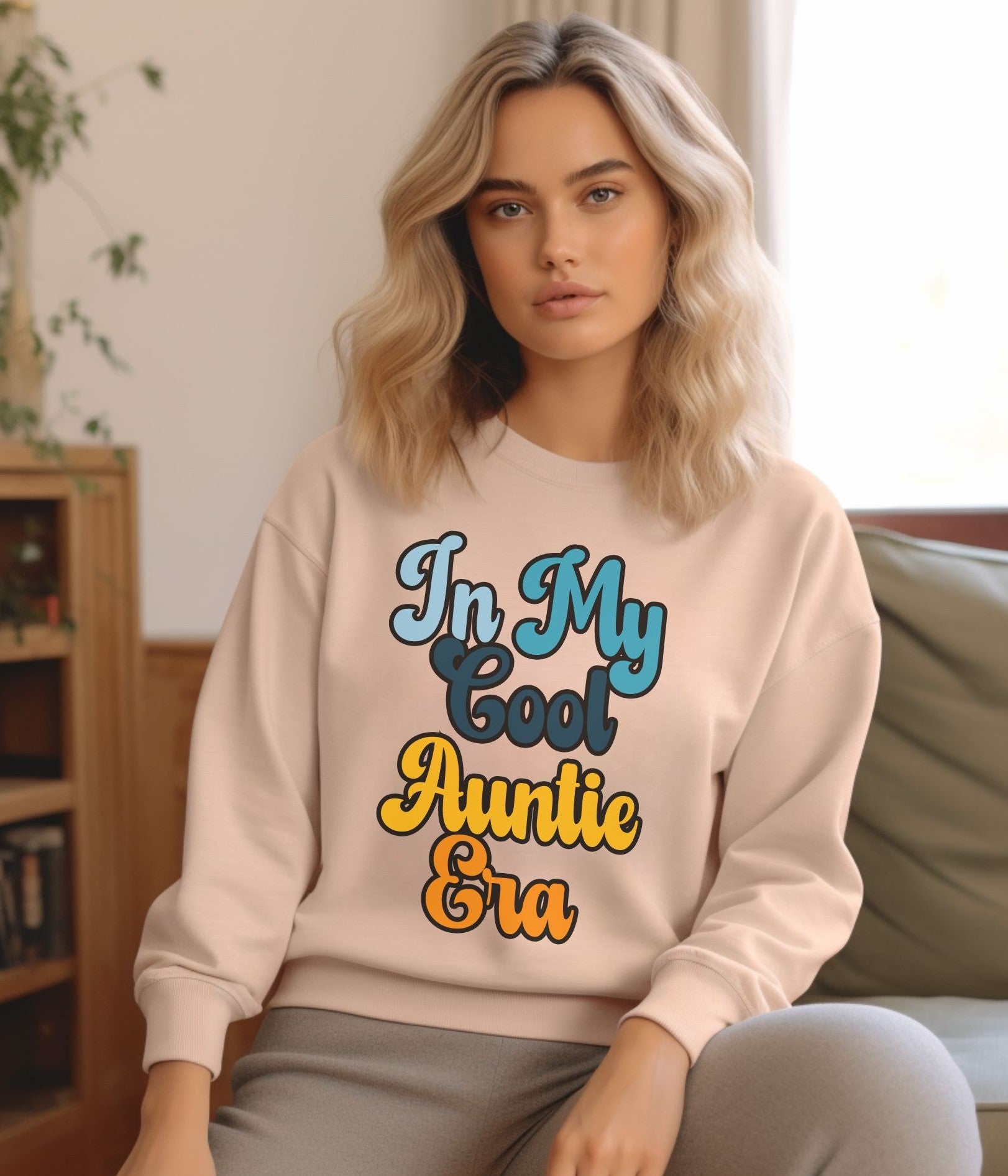 Cool Auntie Era - Sweatshirt - Albro Designs  # 